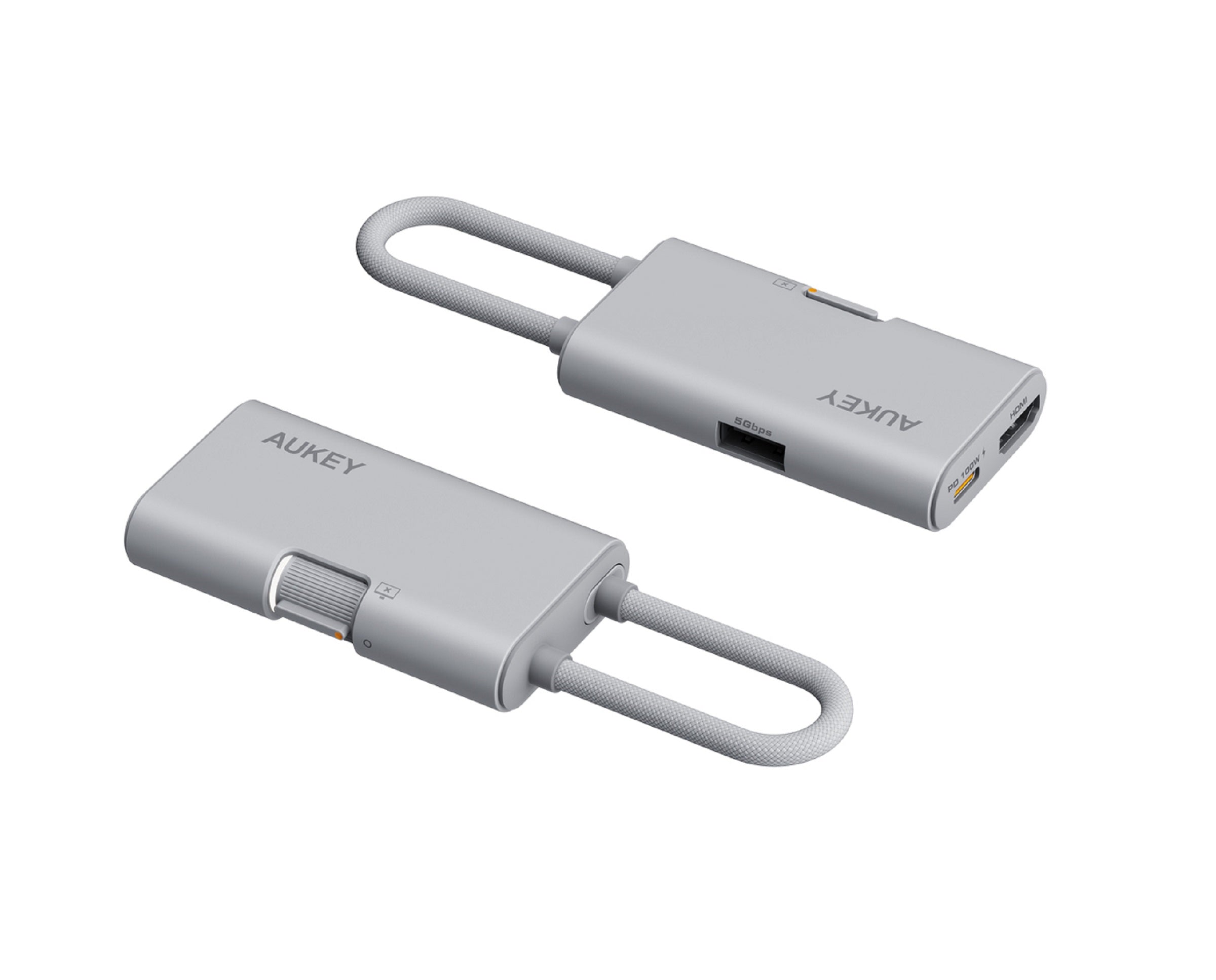 AUKEY UH-CUH01 TravelDok 3-in-1 USB C Hubs