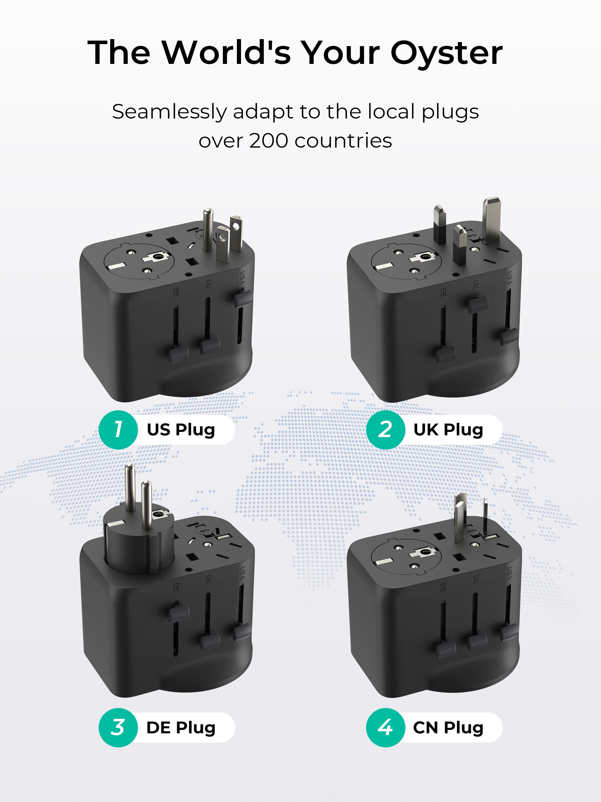 AUKEY PA-TA10A 45W GaN-Universaladapter