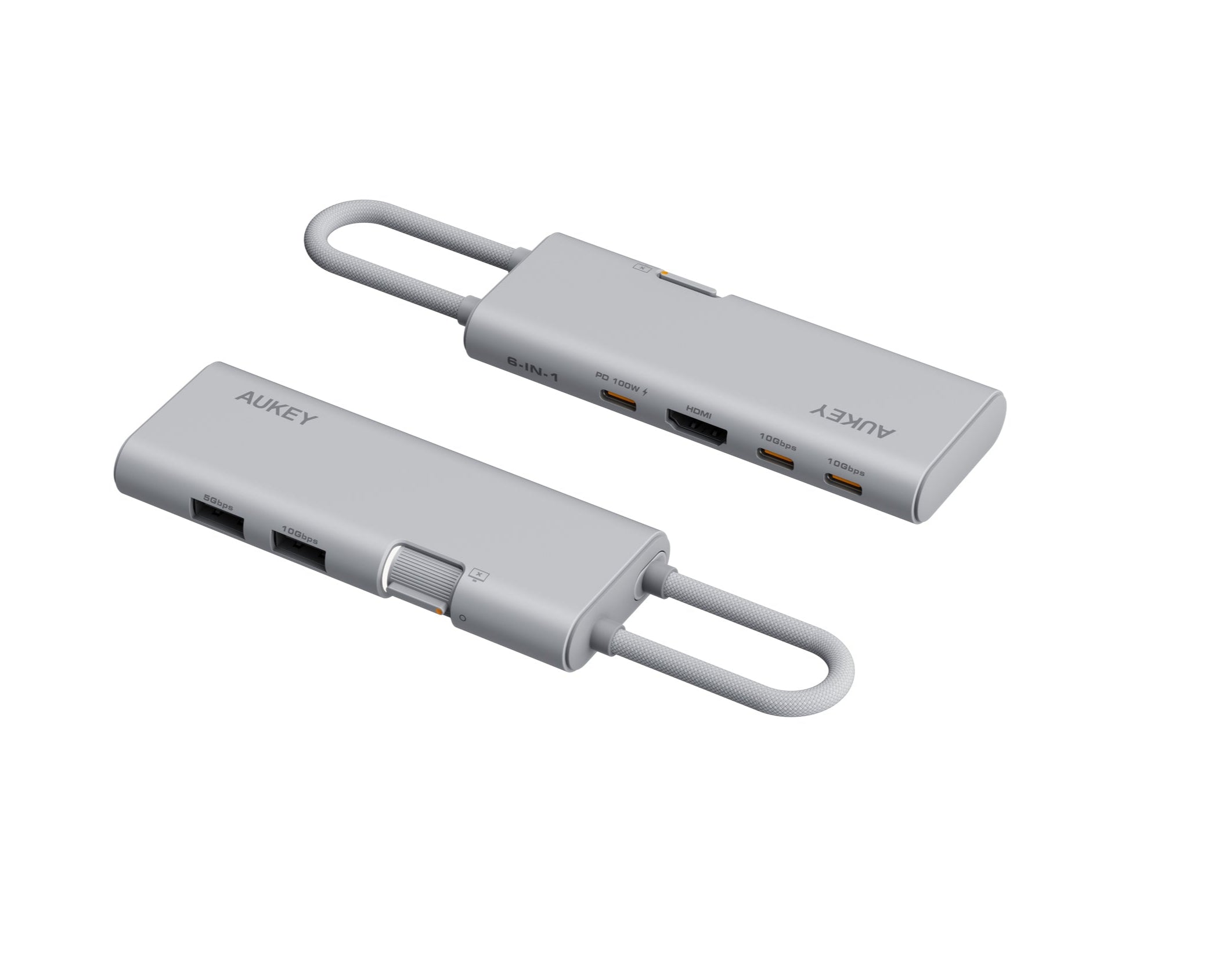 AUKEY UH-CUH03 OfficeDok 10-in-1 USB-C Dual-HDMI-Hubs
