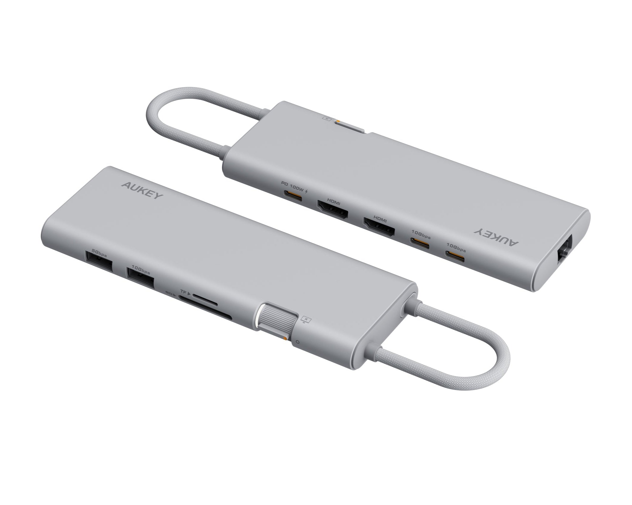 AUKEY UH-CUH02 OfficeDok 6-in-1 USB C Hubs