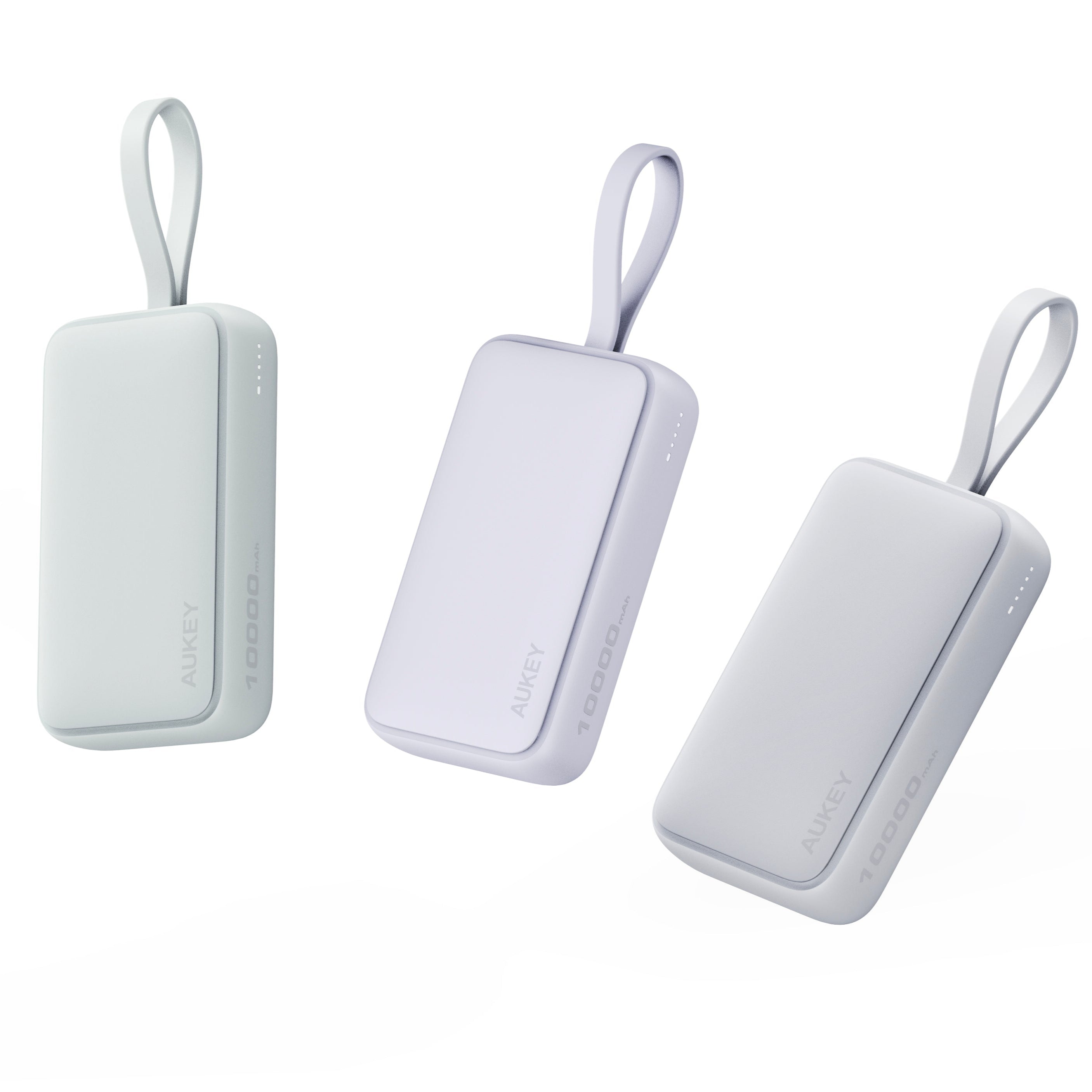 AUKEY PB-Y61 Spark Sling Neo 10000mAh 30W Powerbank mit eingebautem USB-C-Kabel