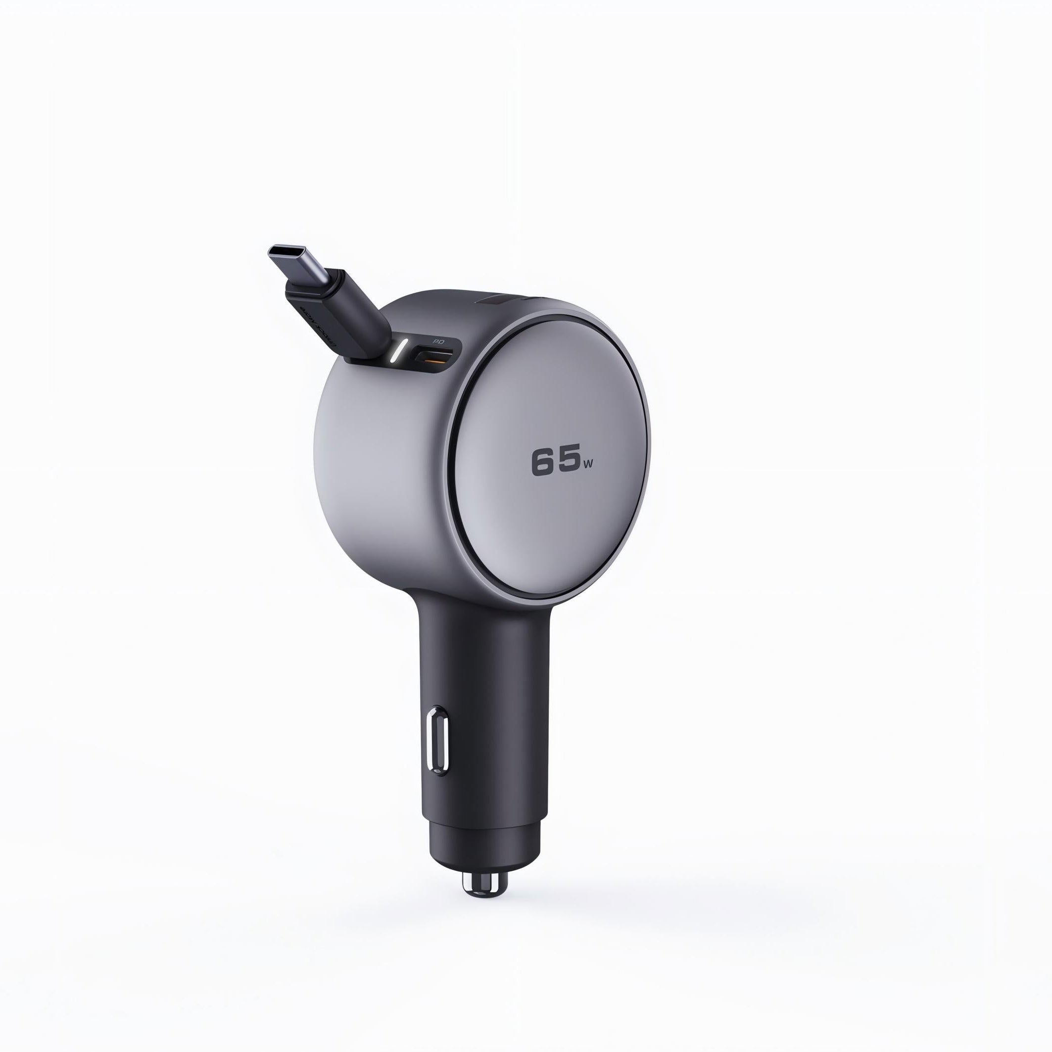 AUKEY CC-P5 Pathfinder Sling 67W Schnellladegerät mit eingebautem einziehbarem Kabel