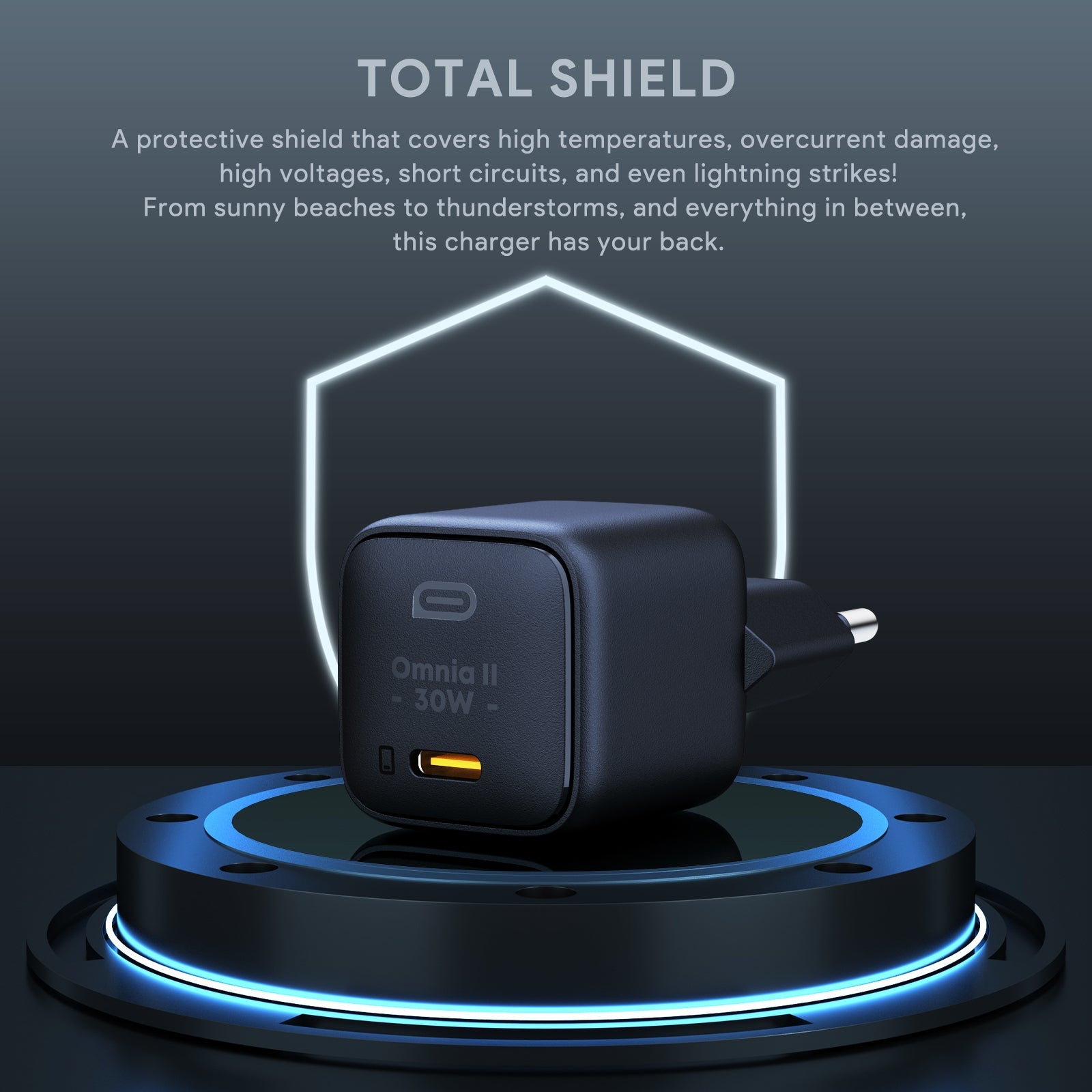 AUKEY PA-B1L Mini 30W USB-C PD Wandladegerät