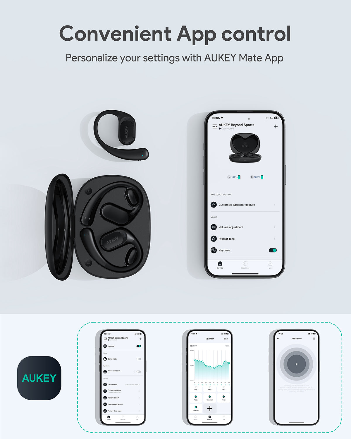 AUKEY EP-S1 Beyond Sports True Wireless Ohrhörer