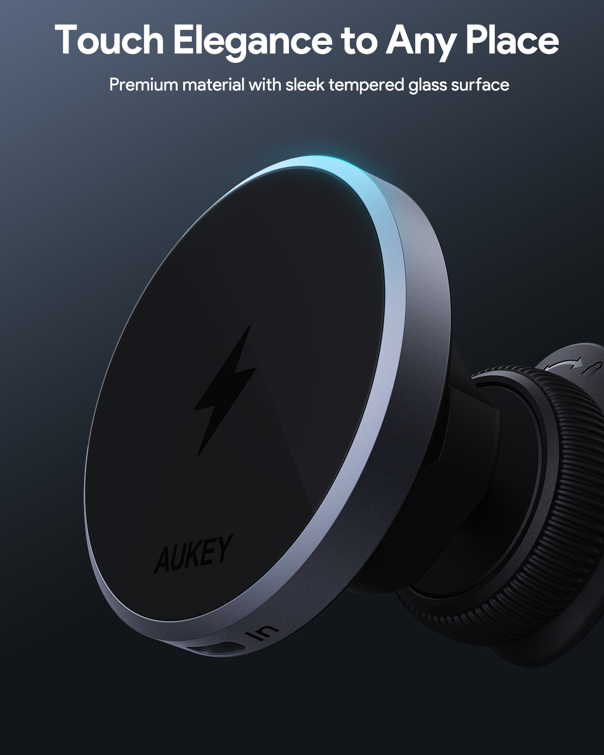 AUKEY HD-MC13 Qi2 Kabellose Ladehalterung für Smartphones