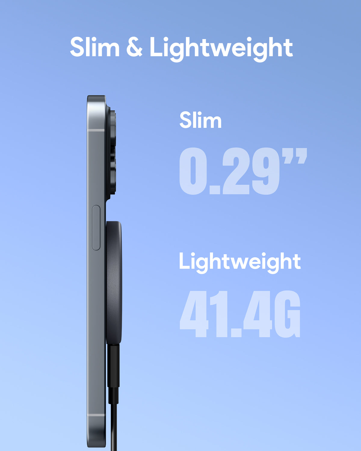 AUKEY LC-MC10 Qi2 Magnetisches kabelloses Ladegerät