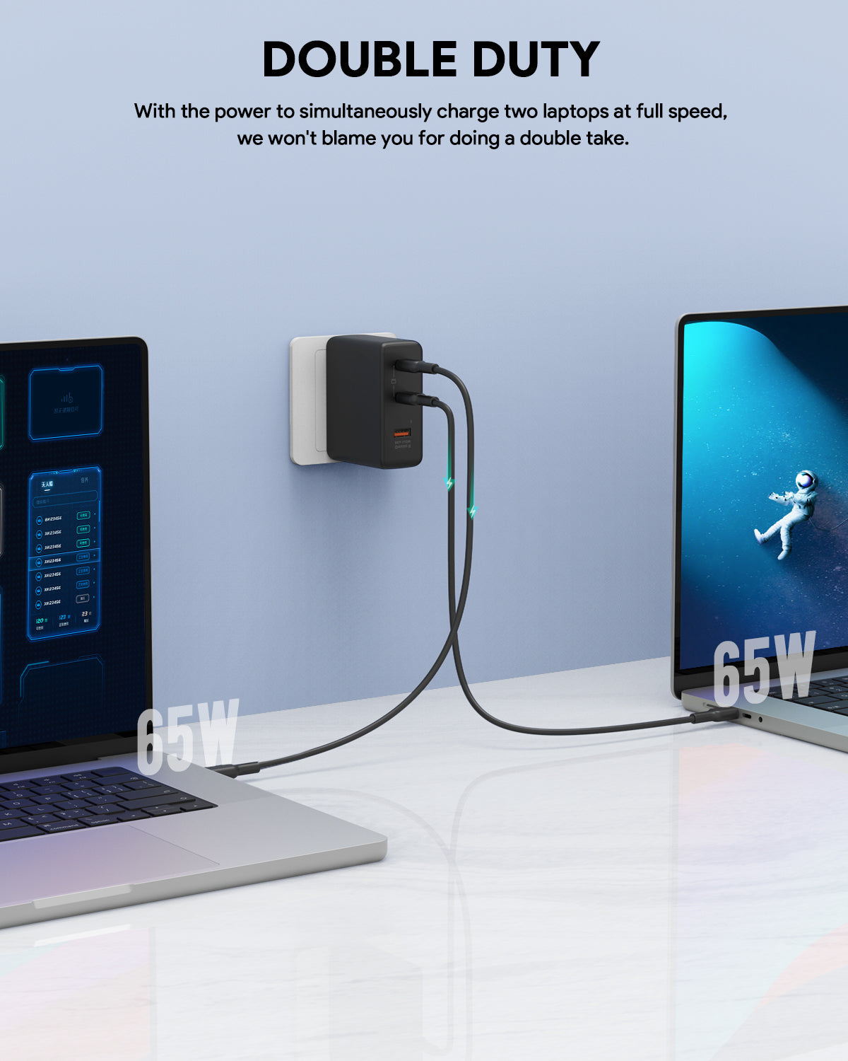 AUKEY PA-B7O Omnia II Mix 140W Wandladegerät