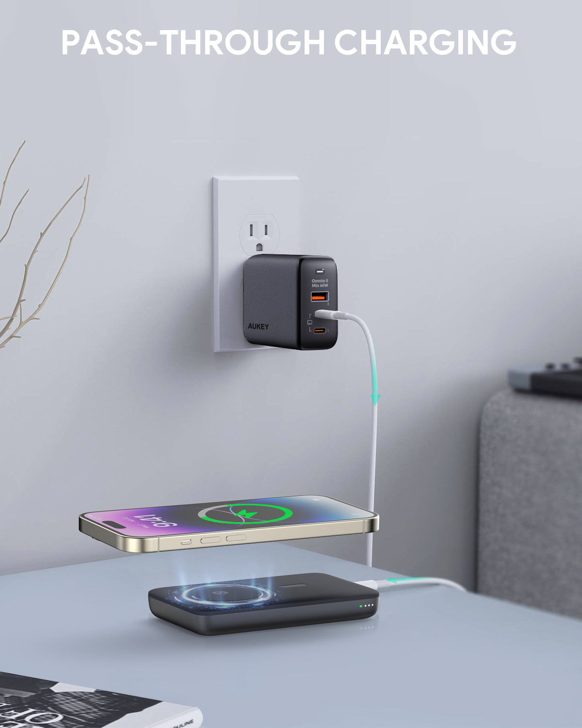 AUKEY PB-MS01 20W 6700mAh MagSafe Powerbank