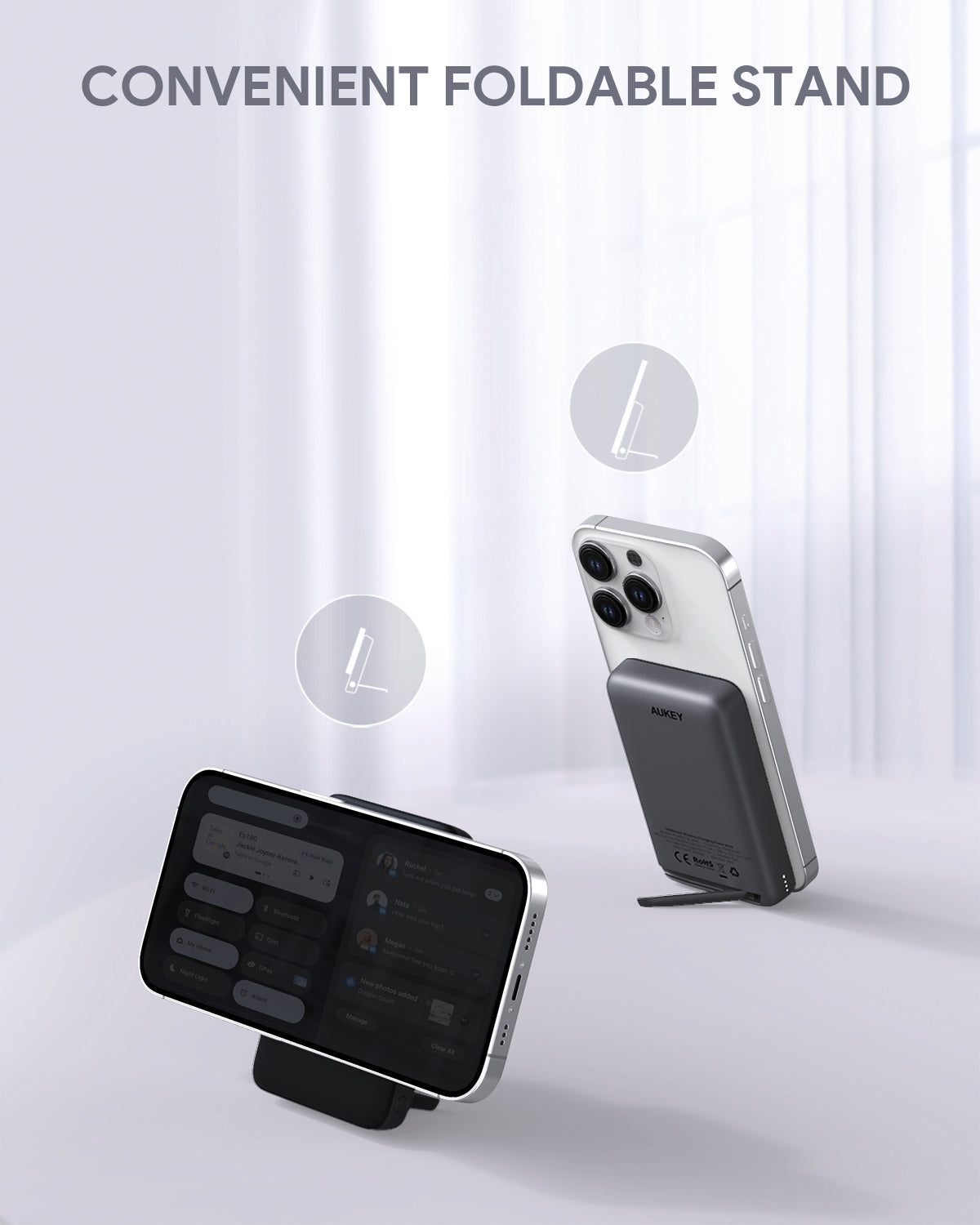AUKEY PB-MS02 MagFusion 10000mAh 30W MagSafe Powerbank
