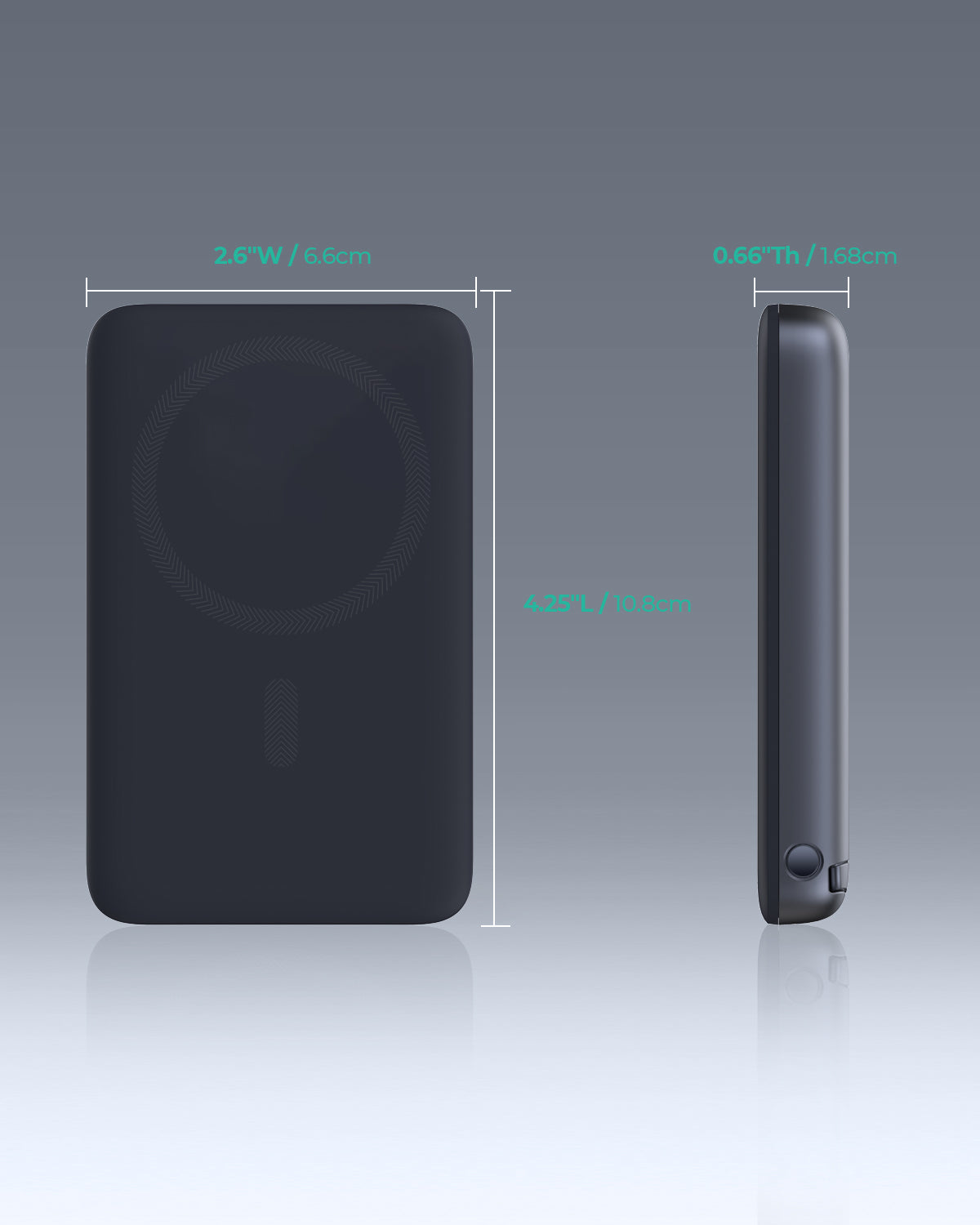 AUKEY PB-MS05 MagFusion 6700mAh magnetische kabellose Lade-Powerbank