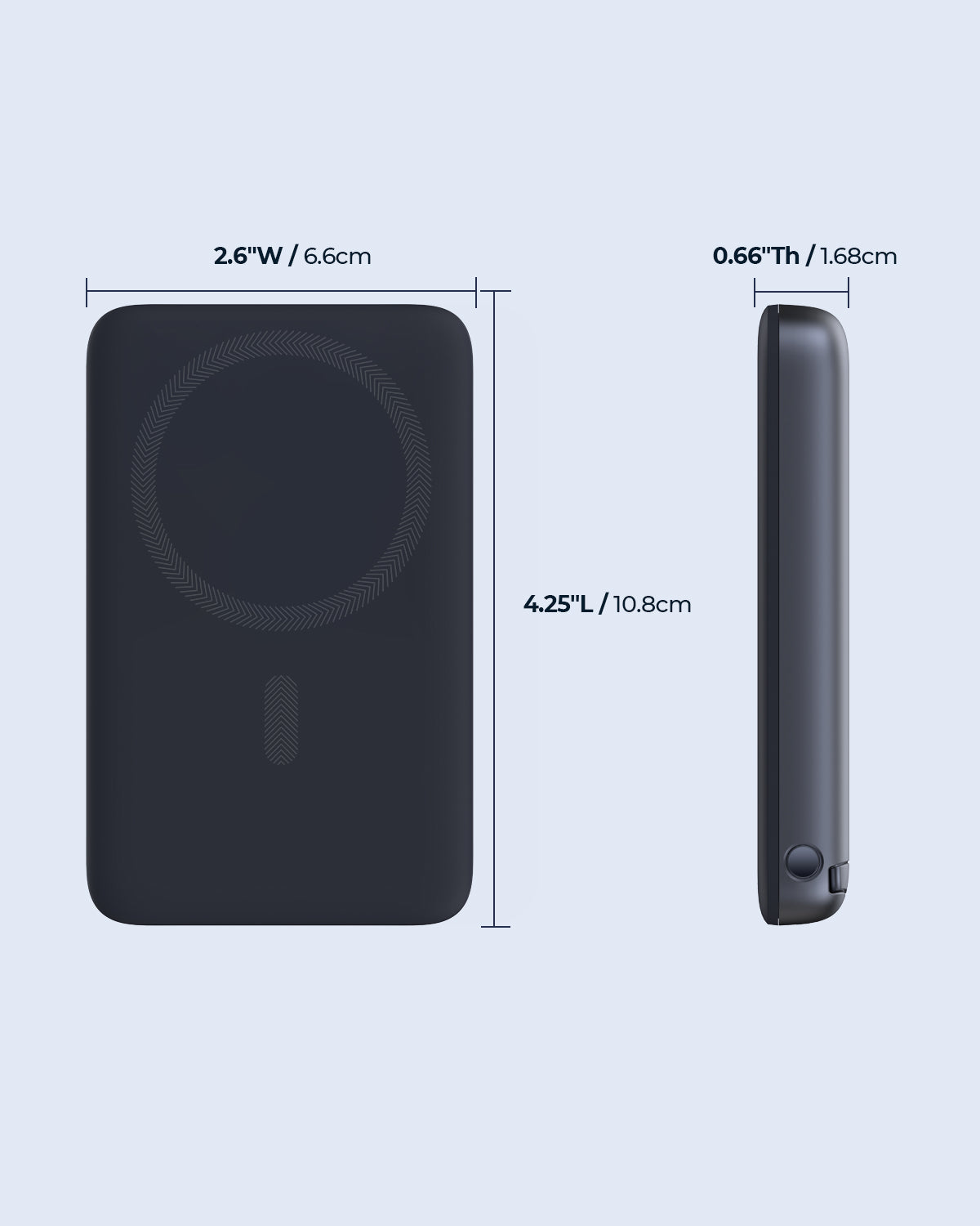 AUKEY PB-MS06 MagFusion 10000mAh magnetische kabellose Lade-Powerbank