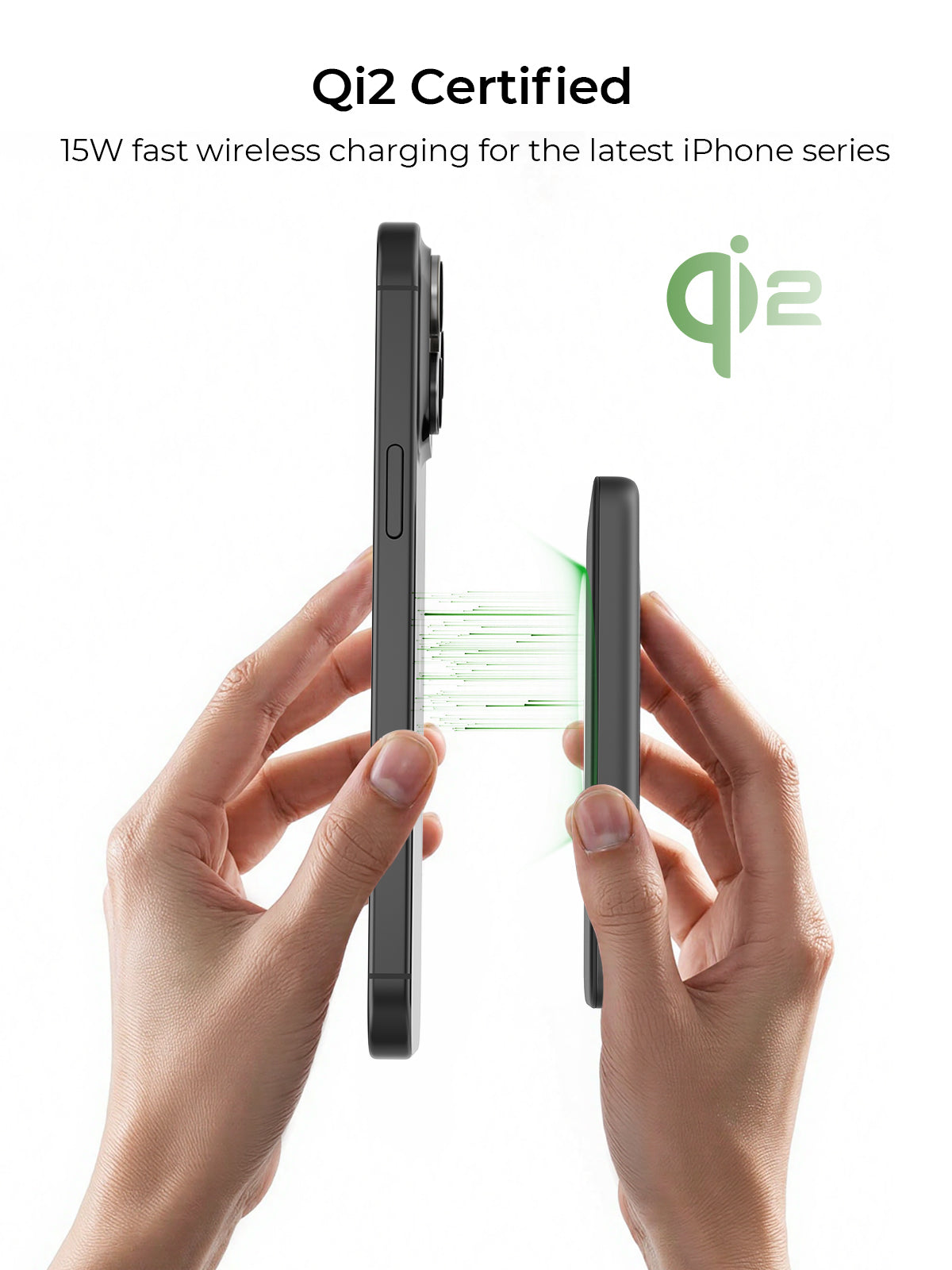 AUKEY PB-MS07 MagFusion M 5000mAh Qi2 Magnetische kabellose Lade-Powerbank
