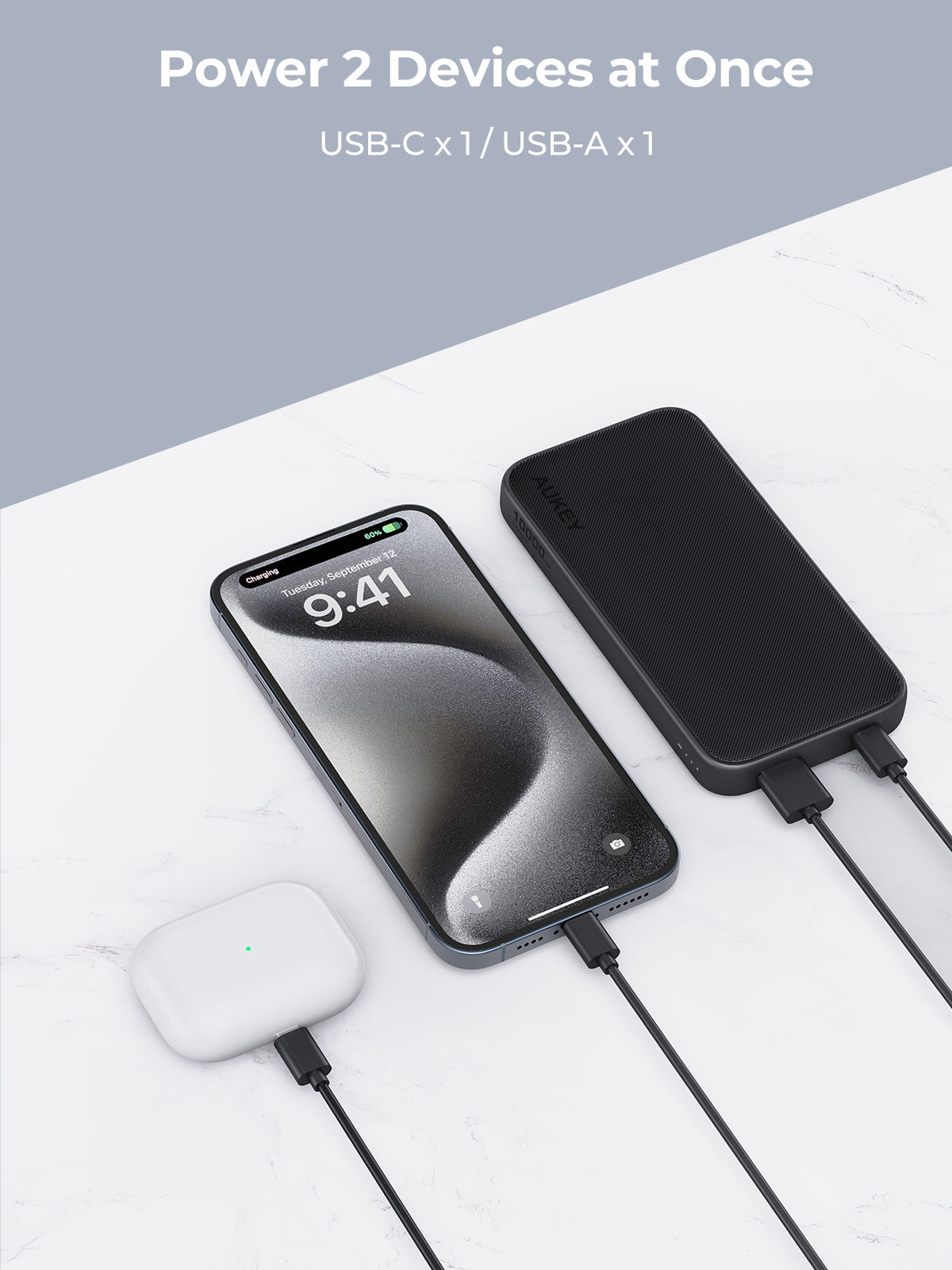 AUKEY PB-Y46 Spark Go 10000 Schnelllade-Powerbank
