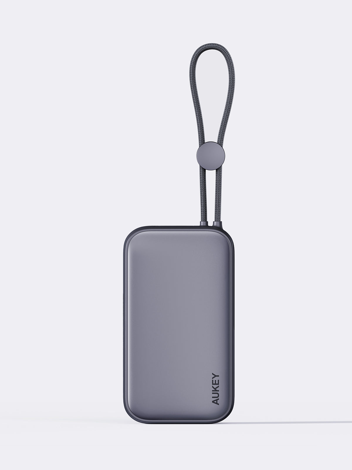 AUKEY PB-Y47 Spark Sling 10000 Kompakte Schnelllade-Powerbank mit integriertem USB-C-Kabel