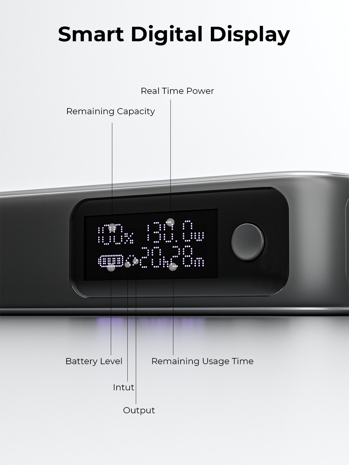 AUKEY PB-Y48 Spark Sling 20000 Kompakte Schnelllade-Powerbank mit integriertem USB-C-Kabel