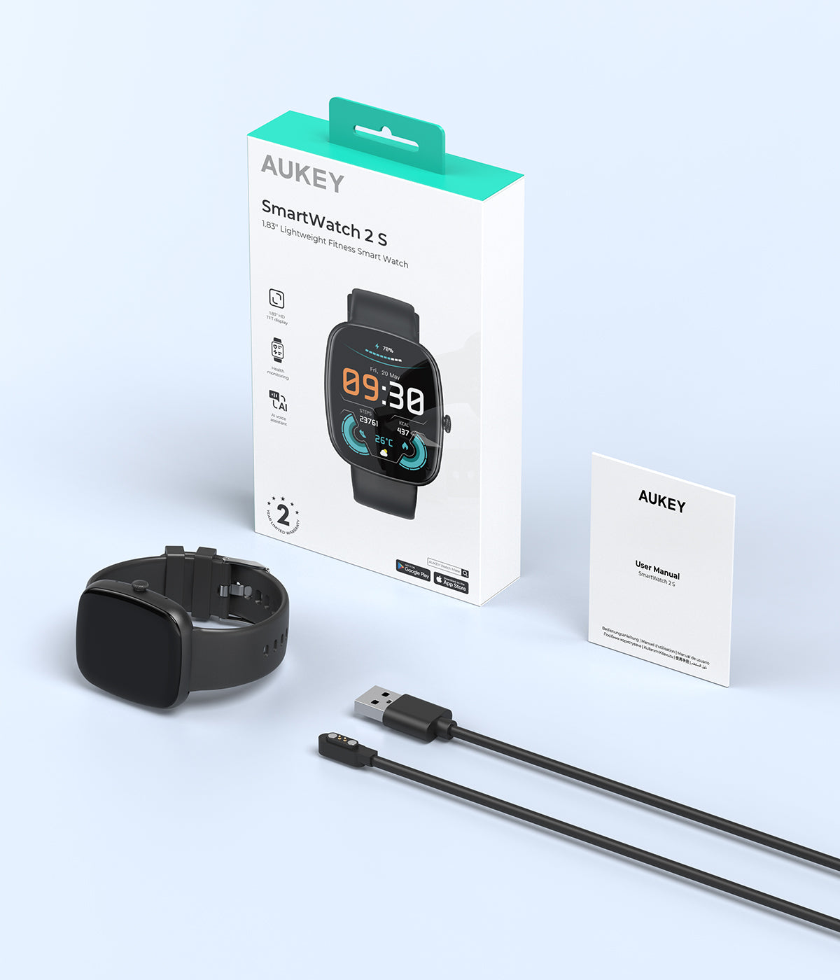 AUKEY SW-2S SmartWatch 2 S