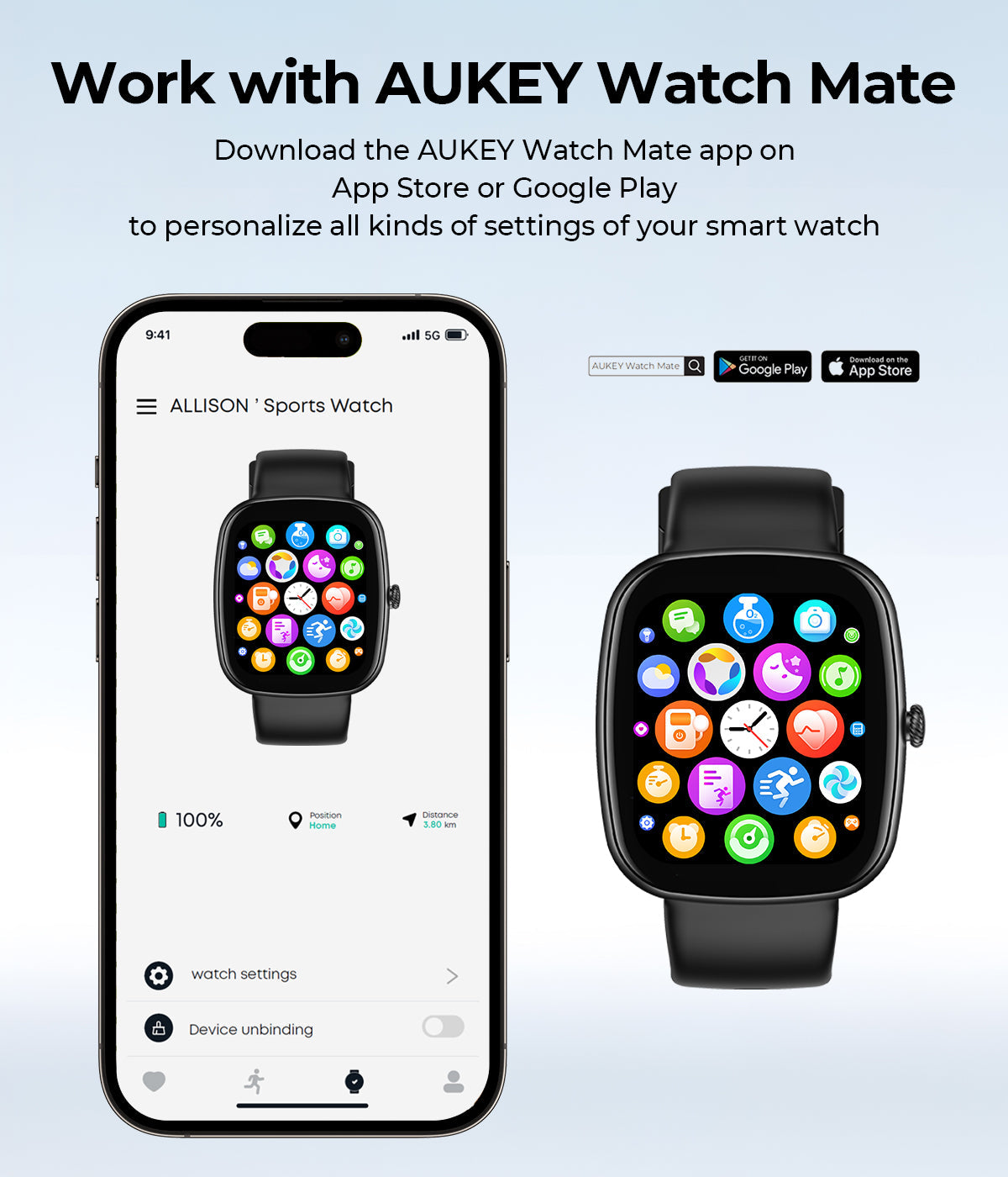AUKEY SW-2S SmartWatch 2 S