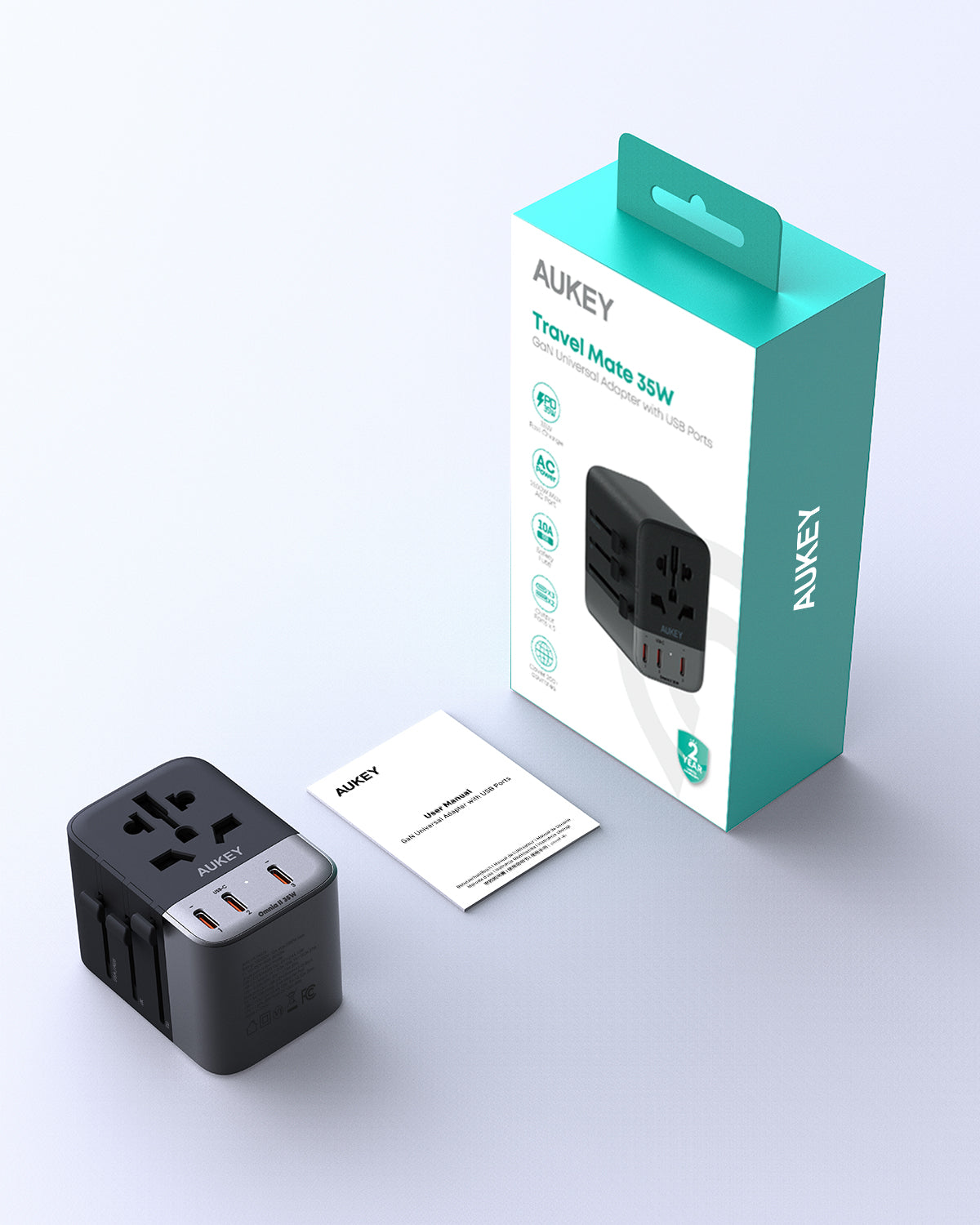 AUKEY PA-TA07A 35W GaN-Universaladapter