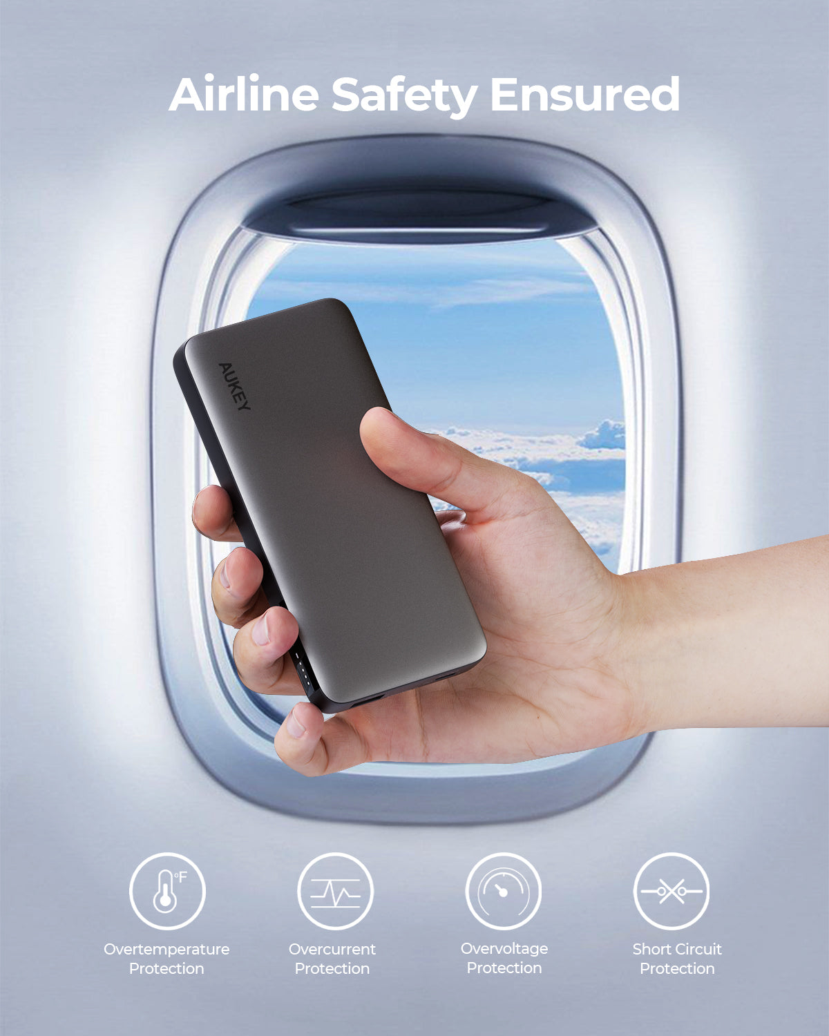 AUKEY PB-Y41 30W 10000mAh Tragbare Powerbank