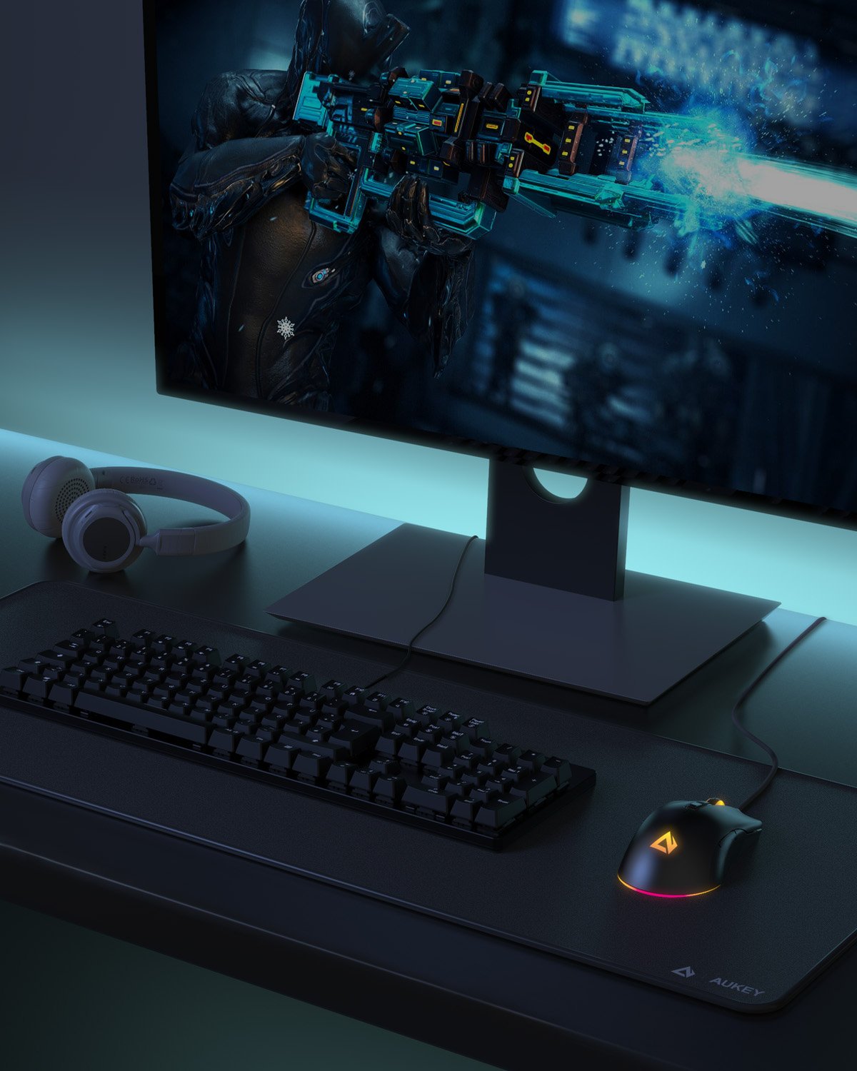 AUKEY KM-P2 Gaming-Mauspad groß