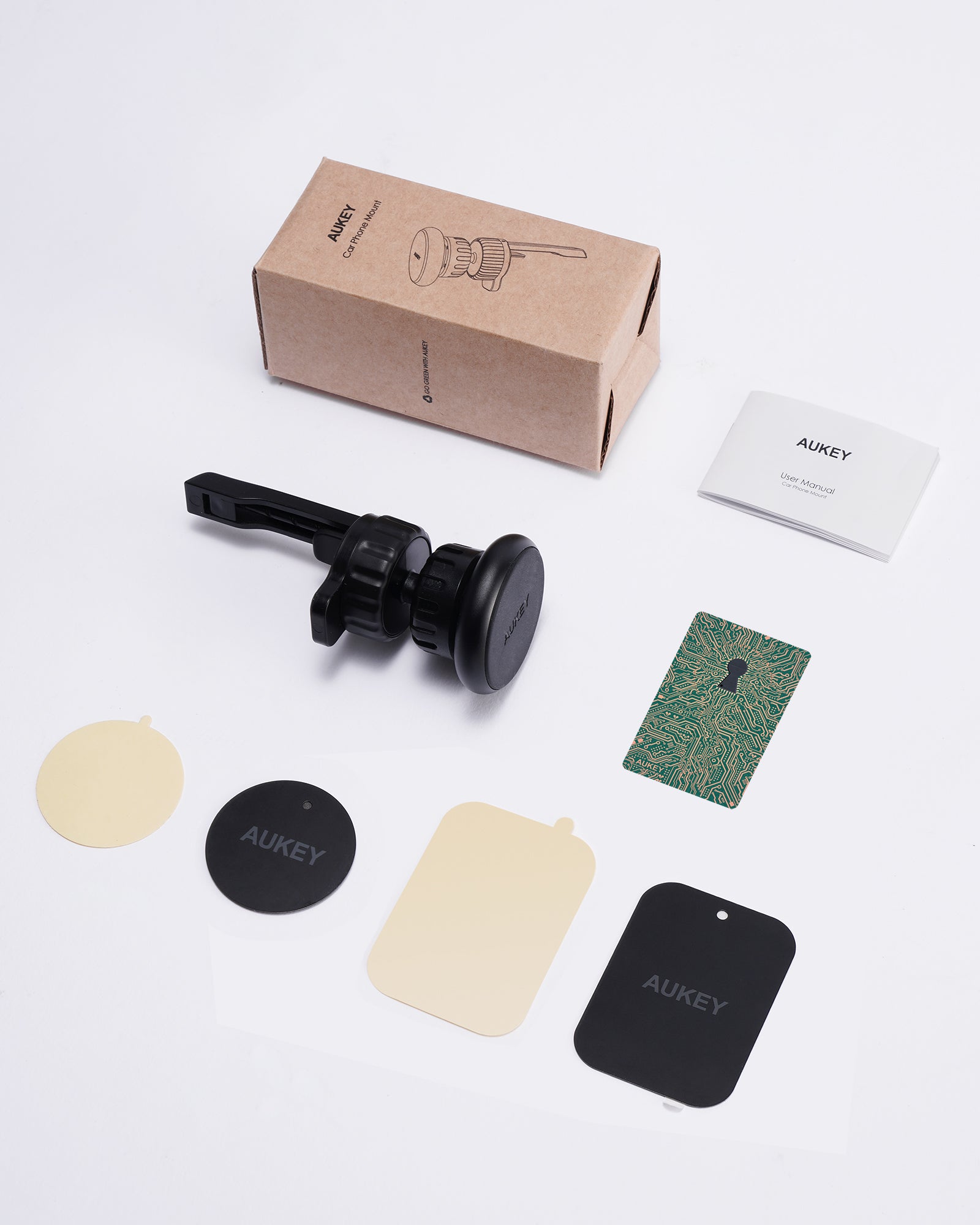 AUKEY HD-C74 Autotelefonhalterung, Schwarz