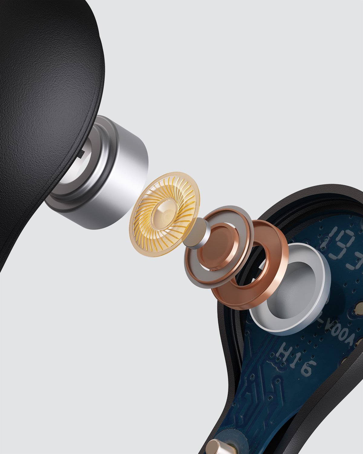 AUKEY EP-T21 True Wireless Ohrhörer 35 Stunden Spielzeit, True Wireless In-Ear Kopfhörer Schwarz