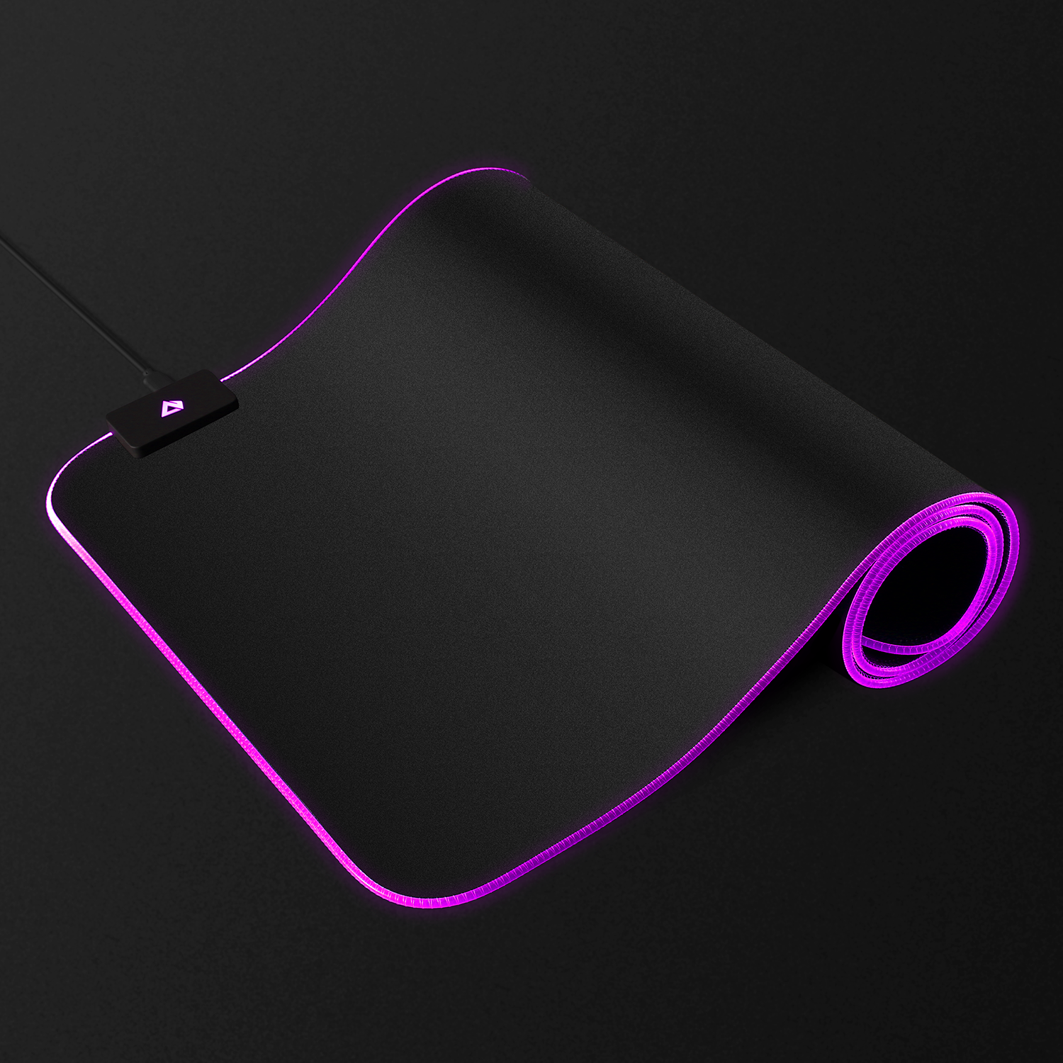AUKEY RGB Gaming Mauspad KM-P6 Großes erweitertes LED-Mauspad mit anpassbaren 16,8 Millionen Farben, 800 x 300 mm