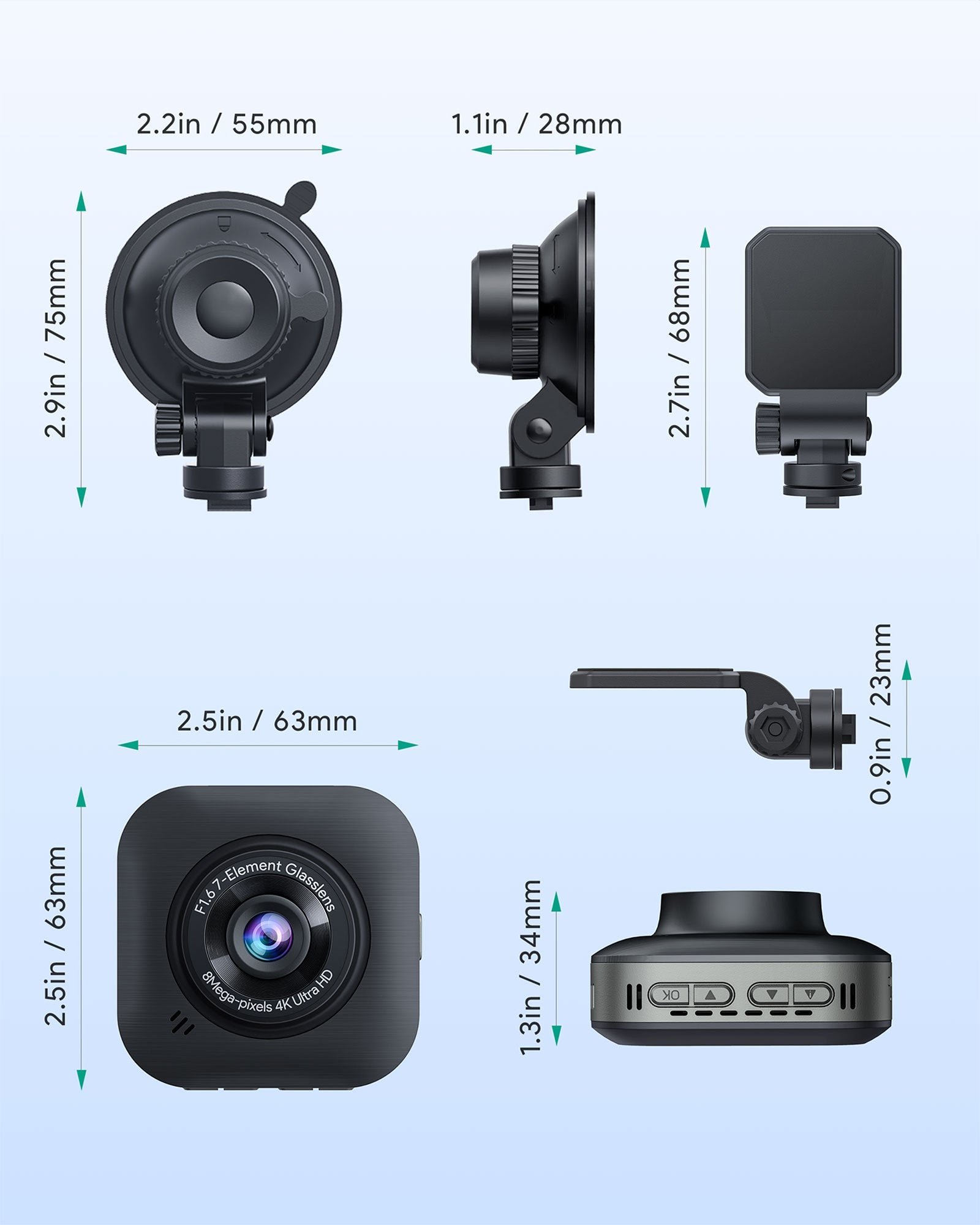 AUKEY Dashcam 4K DRS1