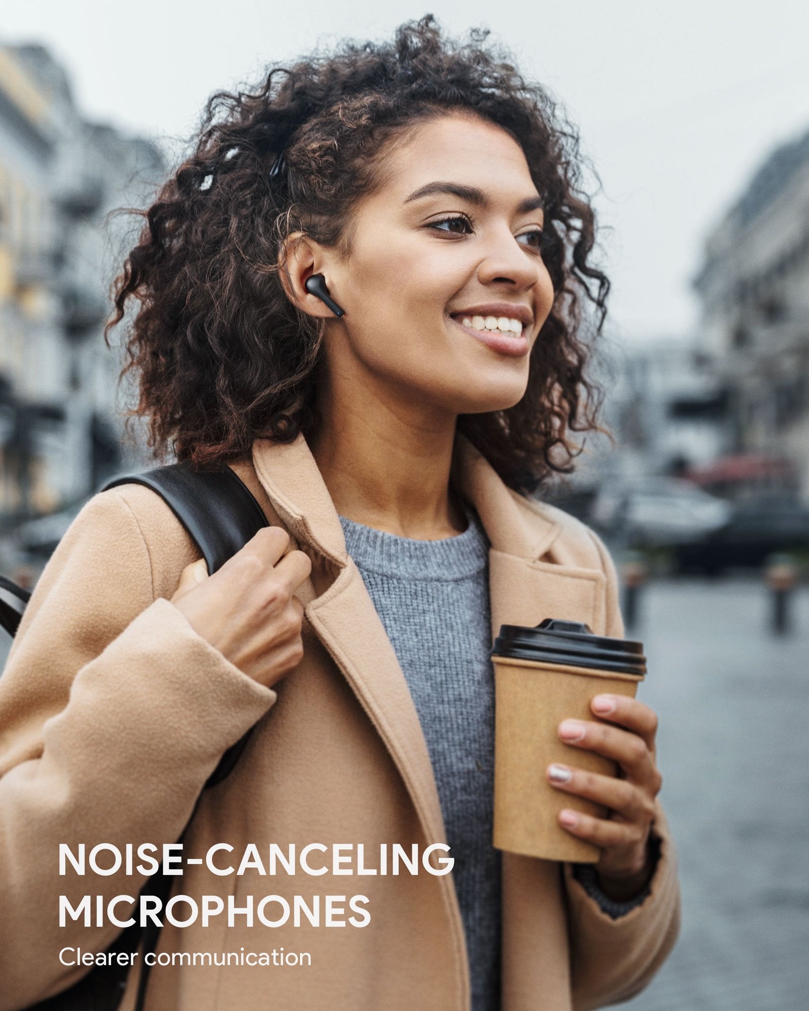 AUKEY EP-T21S Move - Kompakte Kabellose Ohrhörer 3D Surround Sound