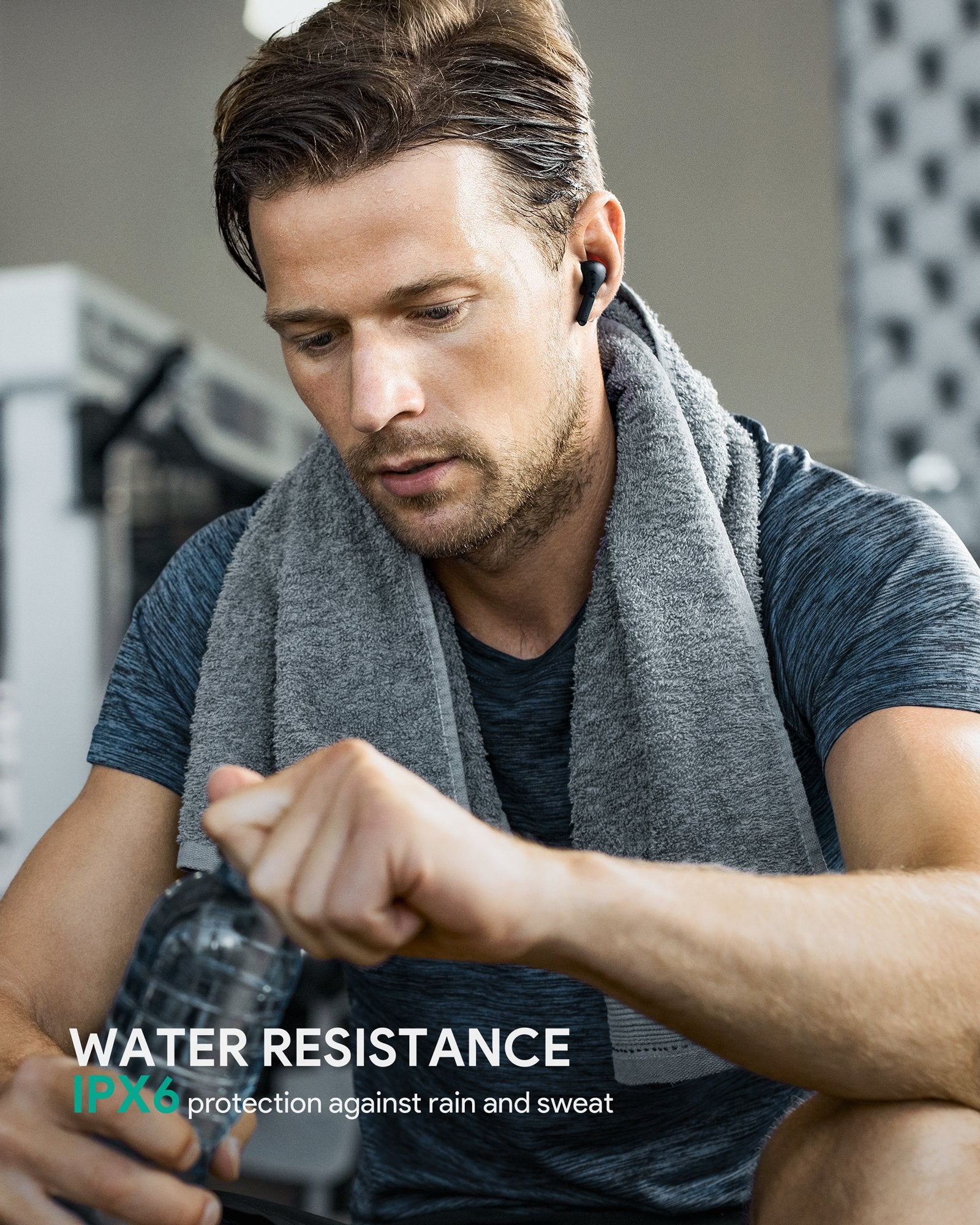 AUKEY EP-T21S Move - Kompakte Kabellose Ohrhörer 3D Surround Sound