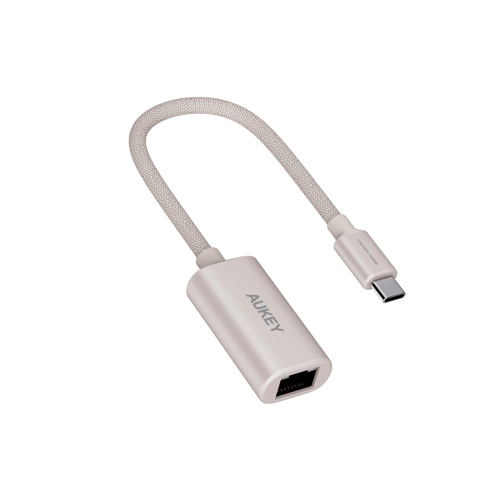 AUKEY UH-E01 TravelDok 1Gbps USB-C auf Ethenet Adapter