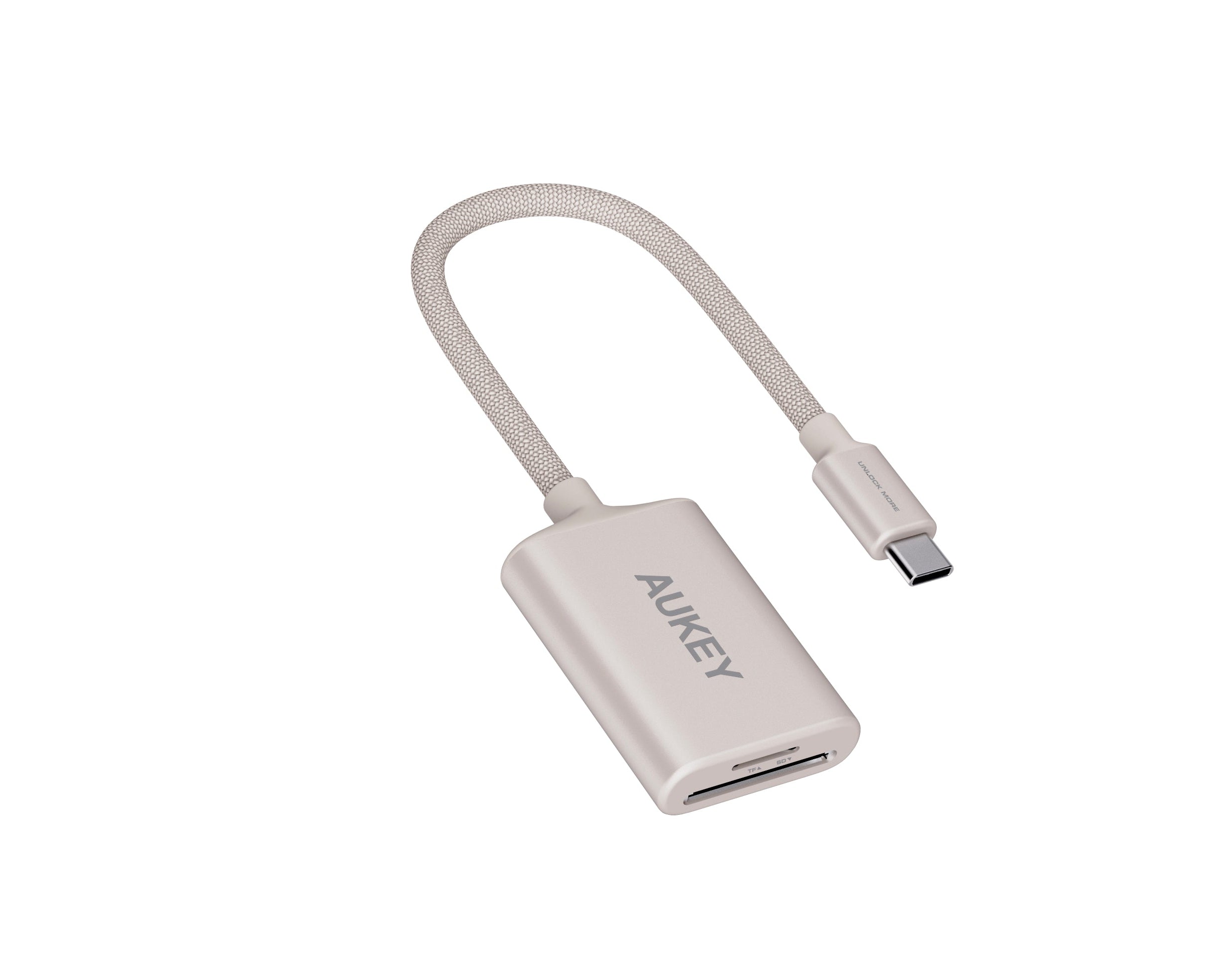 AUKEY UH-C01 CamDok 3.0 USB-C auf SD/TF Adapter