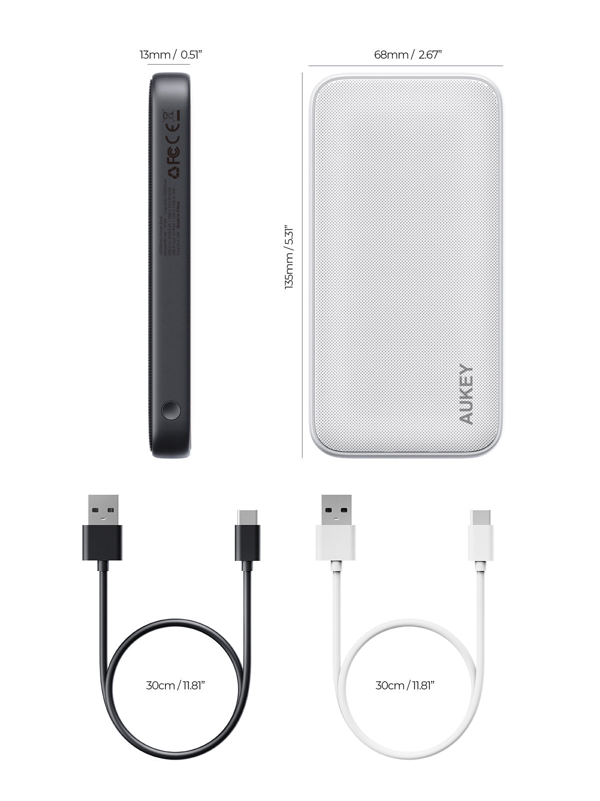 AUKEY PB-Y46 Spark Go 10000 Schnelllade-Powerbank