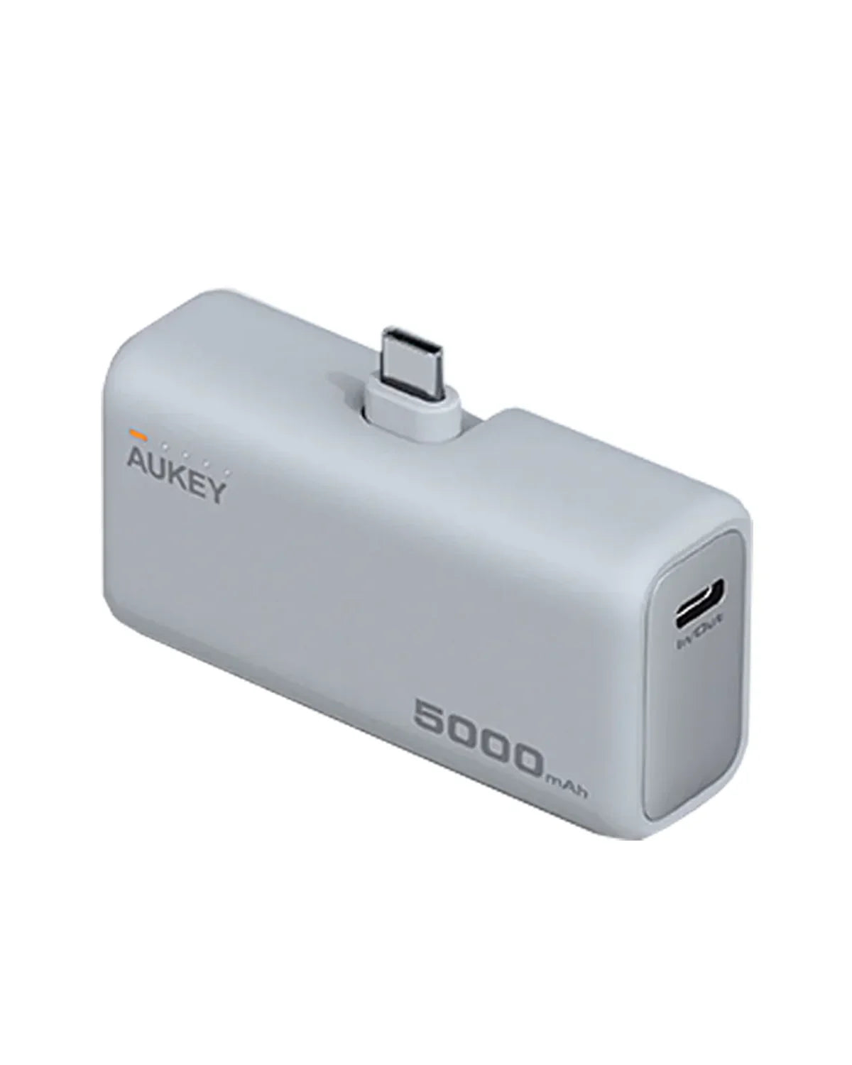 AUKEY PB-Y59 Spark Mini 5000 Tragbare Powerbank mit integriertem USB-C-Anschluss
