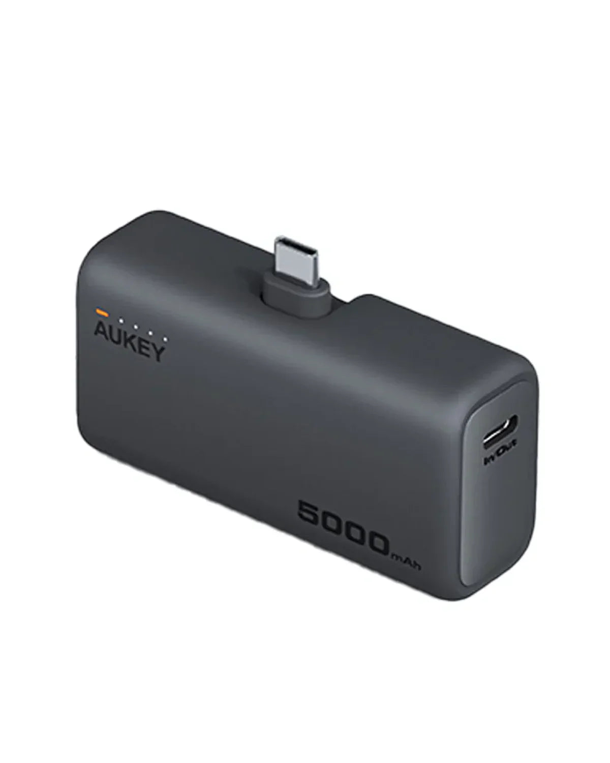 AUKEY PB-Y59 Spark Mini 5000 Tragbare Powerbank mit integriertem USB-C-Anschluss