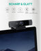AUKEY PC-LM1E Full HD Video 1080p Webcam mit Stereomikrofonen mit Rauschunterdrückung
