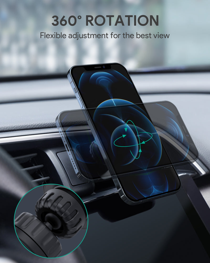 Aukey HD-C50 Magnetische Handyhalterung für Autos, 360° Drehung