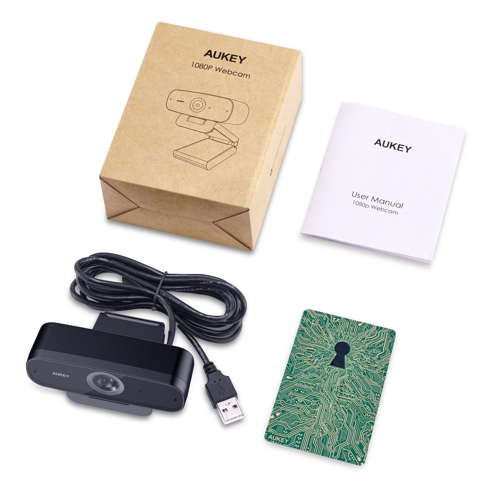AUKEY PC-W3 Impression 1080p-Webcam