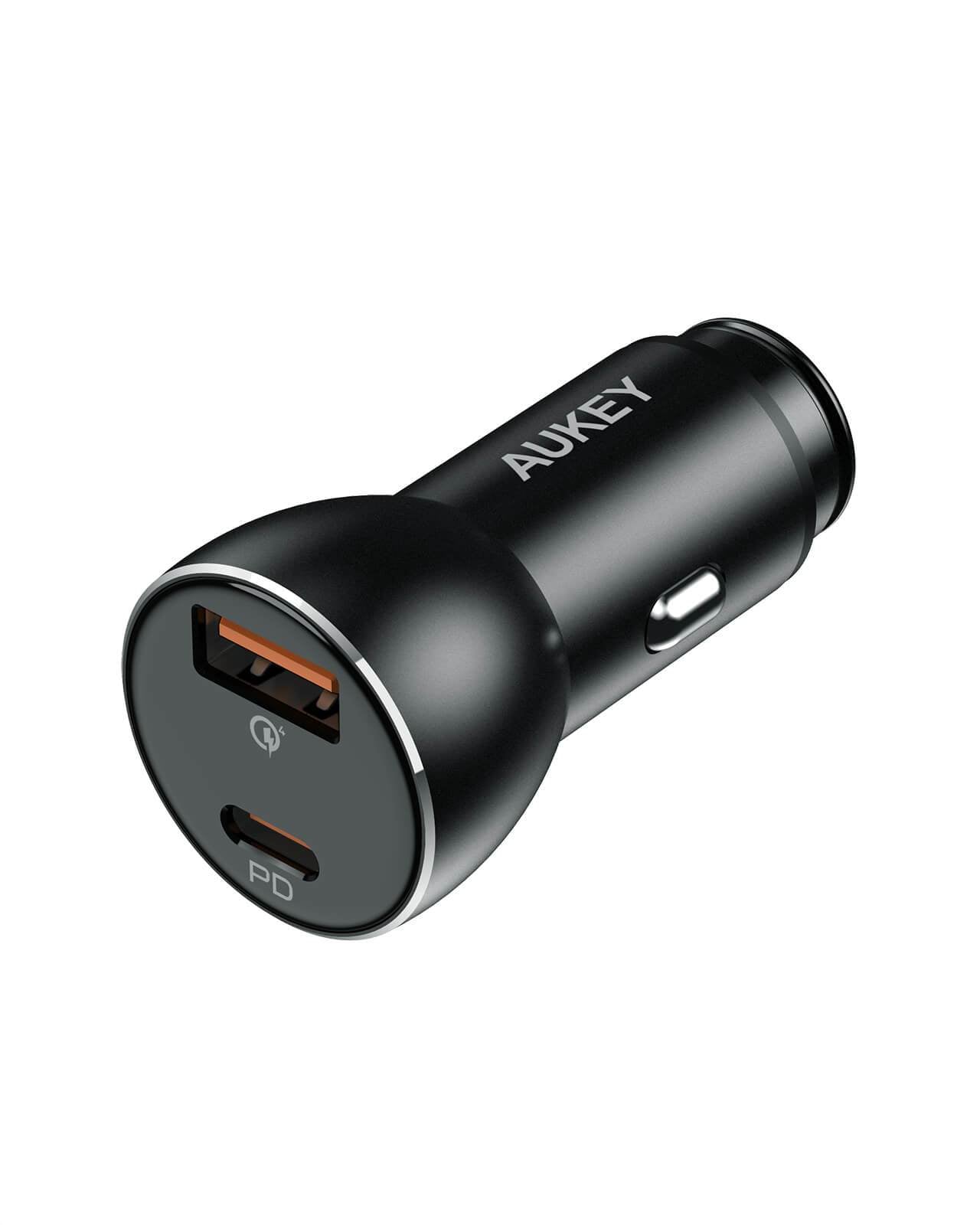 AUKEY CC-Y48 Dual (USB-C/USB-A) Autoladegerät - 48W