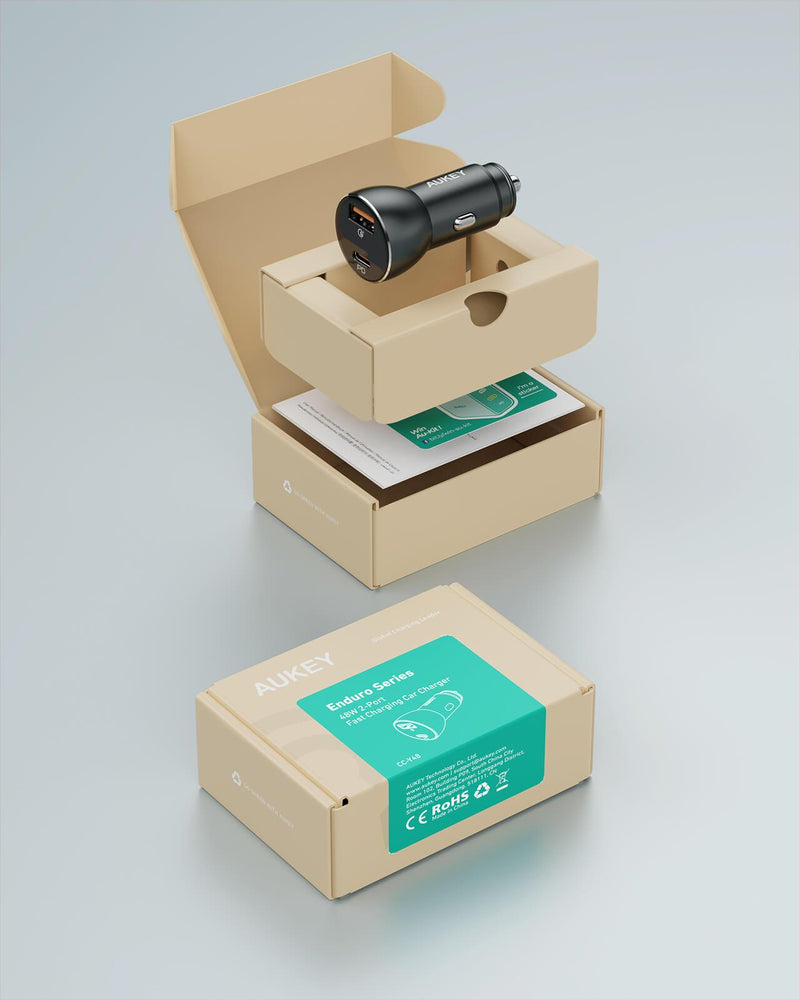 AUKEY Kfz Ladegerät Nano PD (30 W, Zigarettenanzünder, USB Typ-C) günstig &  sicher Online einkaufen 