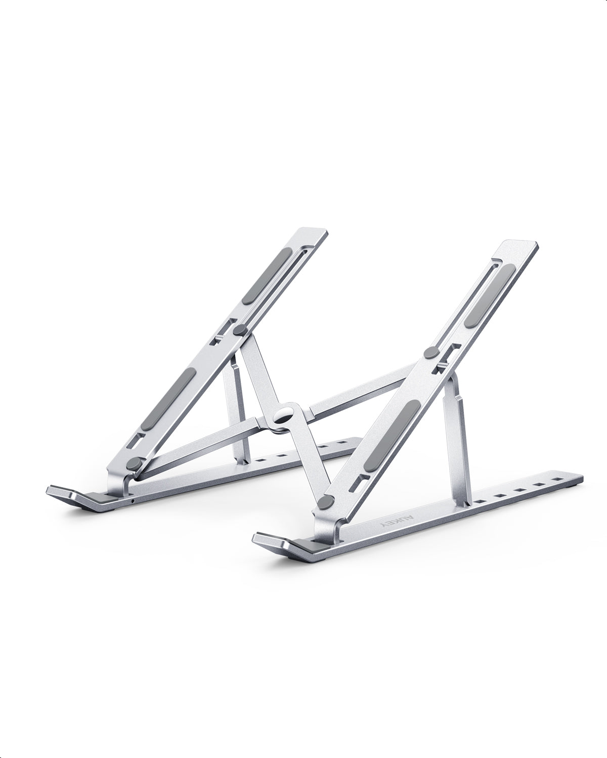 AUKEY HD-LT07 Laptop-Ständer, verstellbarer und tragbarer Laptop- und Tablet-Ständer, faltbarer Laptop-Riser aus Aluminiumlegierung